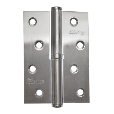 Петли разъёмные ADDEN BAU 100X75X2.5 LEFT Матовый хром; без короны