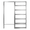 Пенал Eclisse SYNTESIS LINE 700X3000мм SD STUD WALL KIT + ACC. под отделку ГКЛ для одностворчатой раздвижной двери, (без обрамления проема) - ES2LKX070SA8
