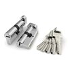 Цилиндровый механизм Fuaro (Фуаро) с вертушкой R602/90 mm (35+10+45) CP хром 5 кл. Цилиндровый механизм Fuaro (Фуаро) с вертушкой R602/90 mm (35+10+45) CP хром 5 кл.