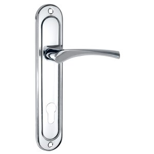 Ручка на планке HANDLE90.CRONA.18-85 (P90 8518 CRONA) СP хром Ручка на планке HANDLE90.CRONA.18-85 (P90 8518 CRONA) СP хром