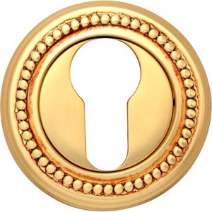 Накладка Cyl на розетке L Французское золото
