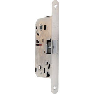 Замок врезной UNO F110.12.50 Wc-90mm Полированный хром